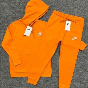 Nike Kids Bright Orange Joggers